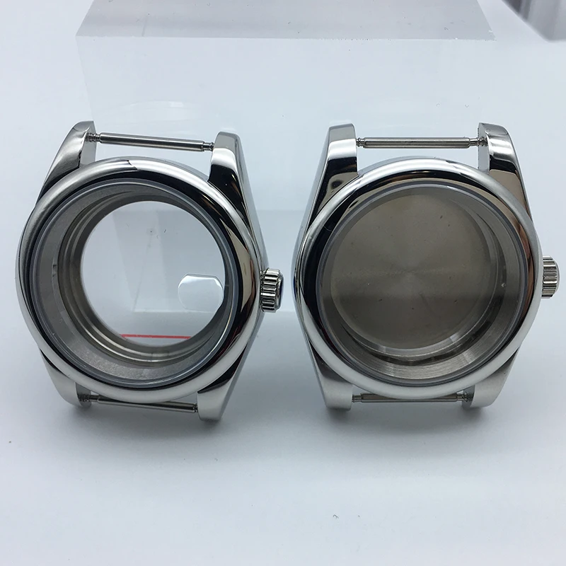 

36mm/39mm explorer Stainless steel NH35 watch case with sapphire glass For Seiko nh34nh35 nh36 nh38 Eta2824 Movement 28.5mm Dial