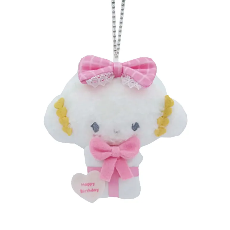 Kawaii Cloud Cogimyun Plush Toy Cute Keychain Bag Key Chain Anime Plushies Kids Toys for Girls Birthday Gifts for Girlfriend