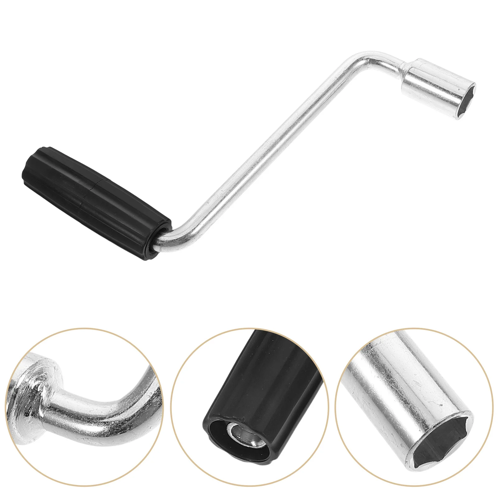 

Heavy Duty Handle For Trailer Camper Rv Scissor Jack Replacement Jack Crank Handle Extension Stabilizer Tool Accessories Winding