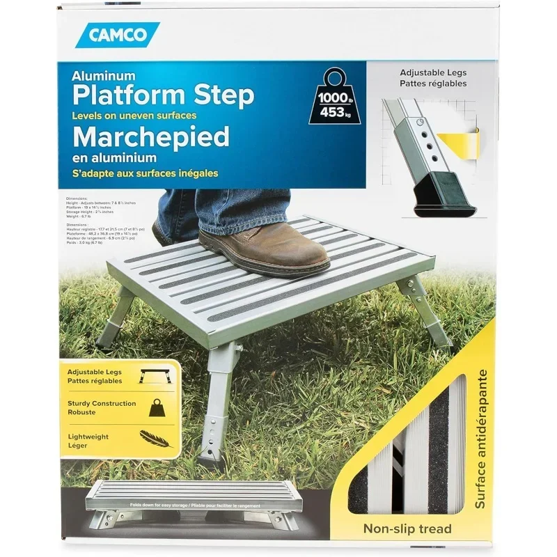 Taburete RV de altura ajustable (43676)