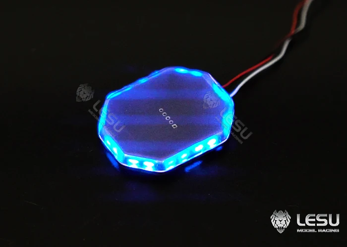 LESU für 1/14 Tamiya LED mit rot, blau und gelb wechselnden Modi, Feuerwehr-Warnleuchte für die Deckenmontage – Detail 12