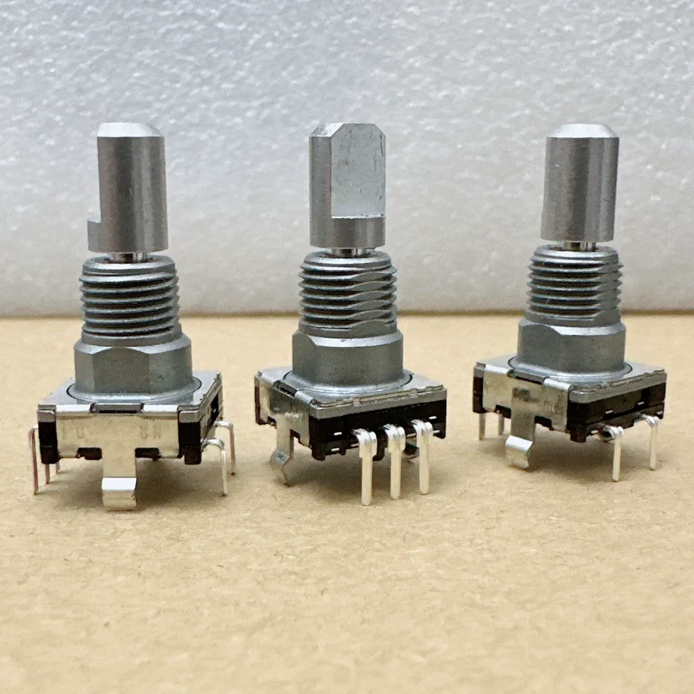 Original new 100% EC11K high life threaded encoder with button switch 18-positioning 30-positioning 360 degree rotation