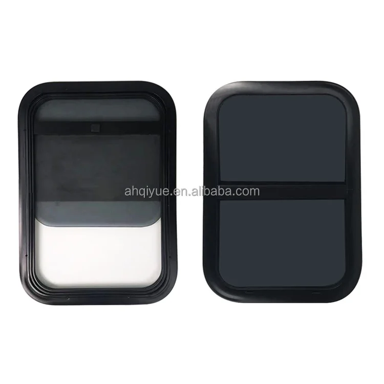 

610x350mm Caravans Vertical Sliding Window with Single Tempered Glass Window for Camper Accessories Camper Window Custom Sizes