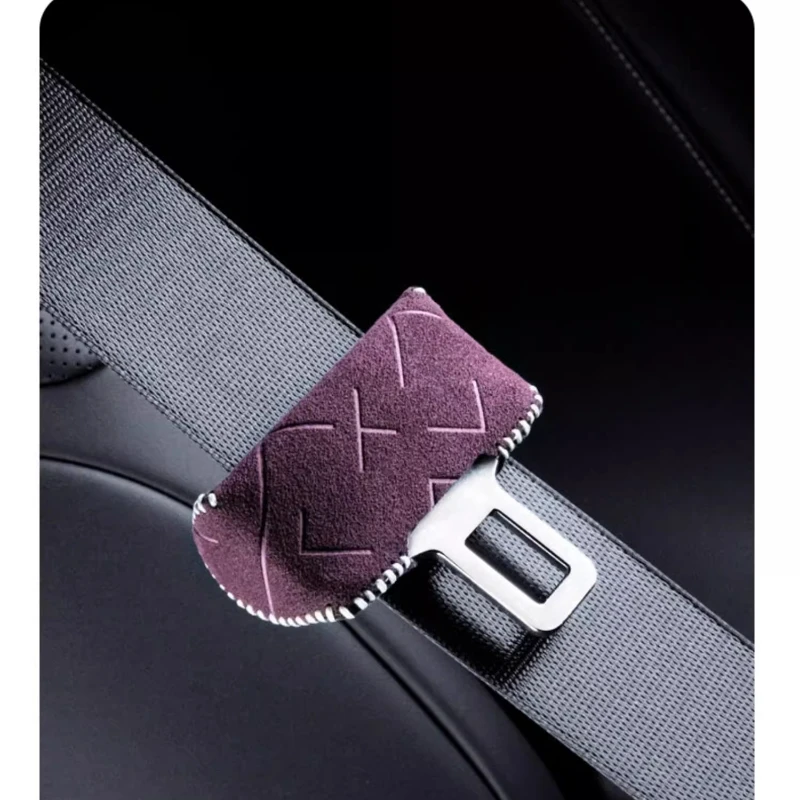 

Suitable for AVATR12 Two Pieces in The Front Row Suede Seat Belt Protective Cover Comprehensive Package