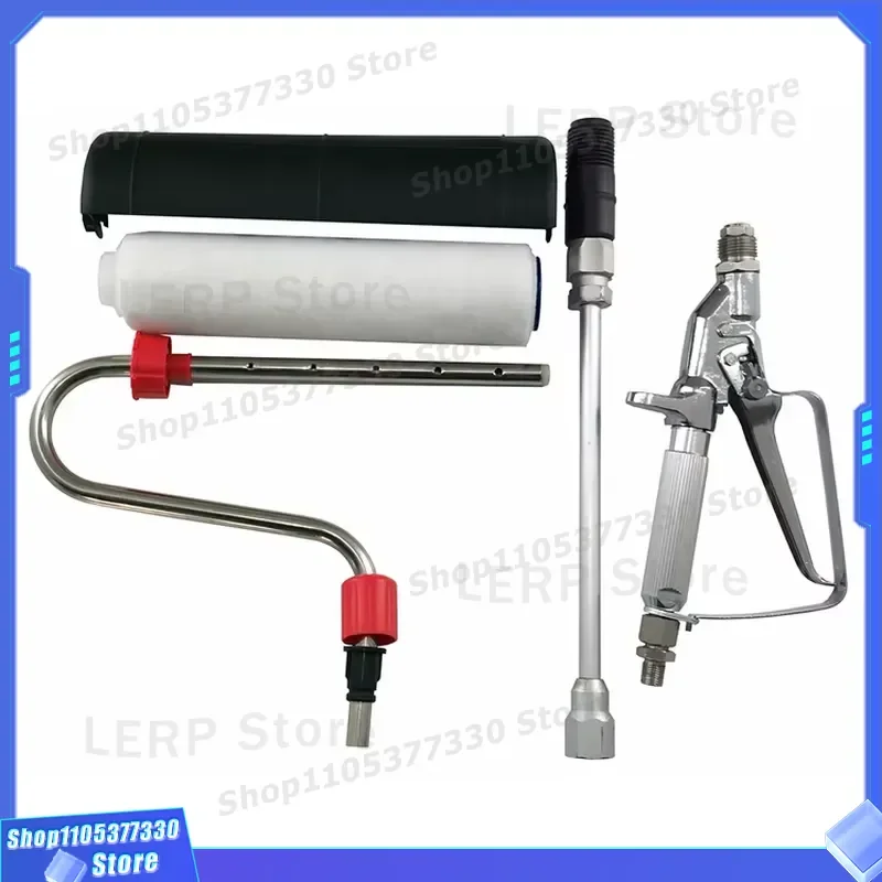 Airless Paint Sprayer Gun with Handle Professional Painting Tool for Wall Ceiling Home Improvement DIY Project Equipment Kit