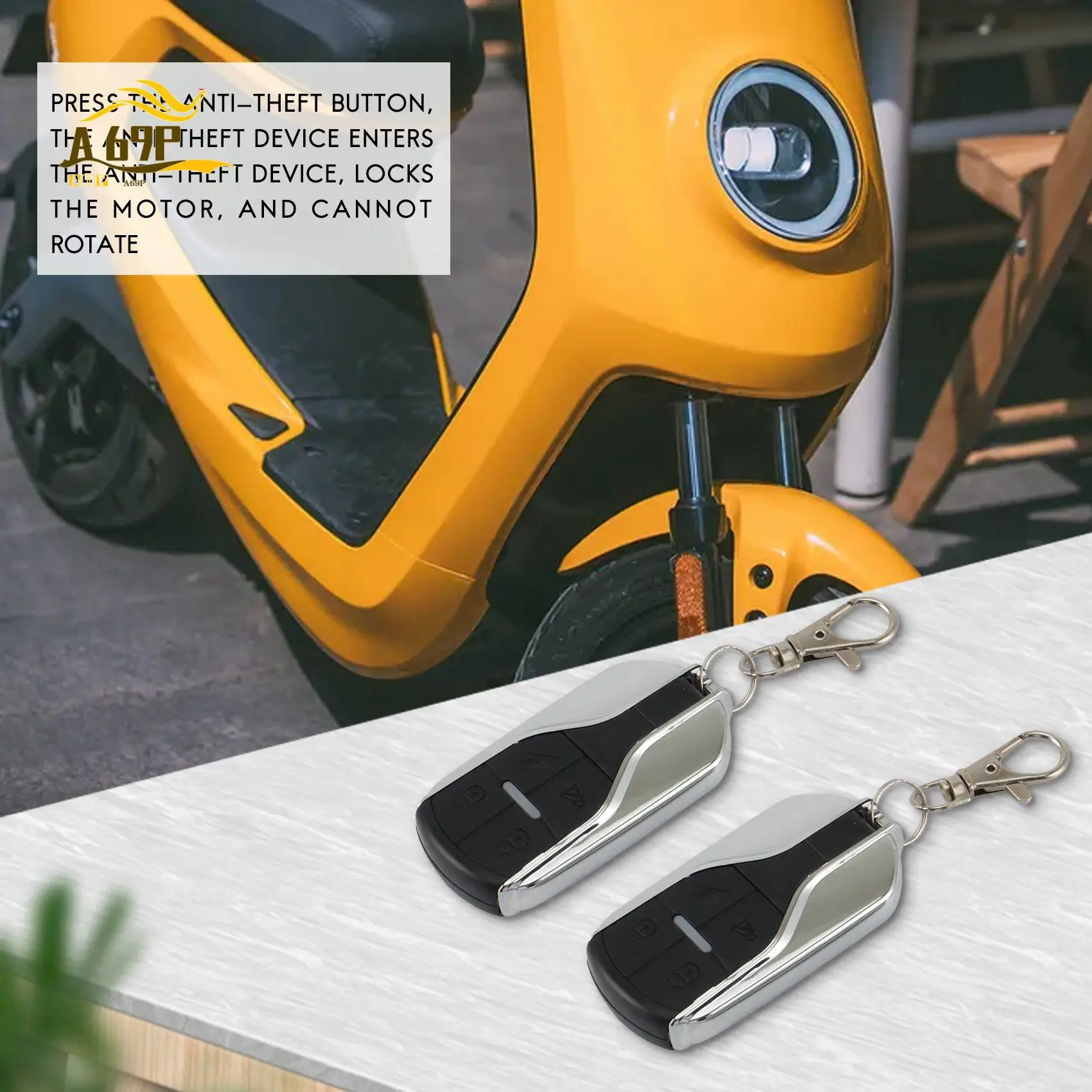 

A69P-Ebike сигнализация 36 В 48 В 60 В 72 В с двумя переключателями для электрического велосипеда/скутера Ebike/бесщеточный контроллер