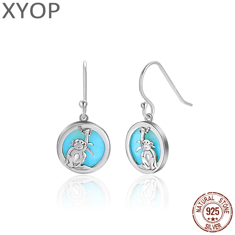 XYOP 2024 Love Spread Fun Multifaceted Artifical Crossover Larimar Earrings