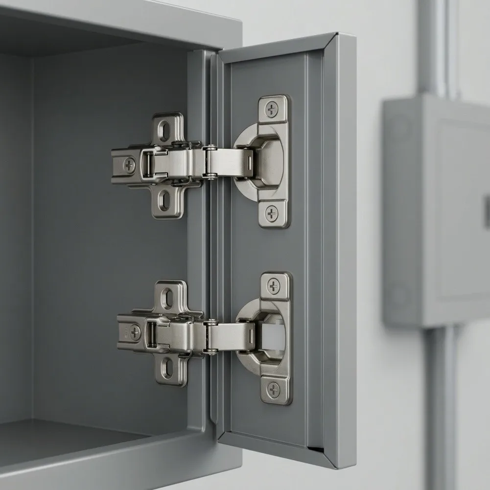 For Modern Cabinetry Hydraulic Damping Hinge Concealed Hinge 97 Degrees Max Opening Integrated Hydraulic Soft Close Hinge