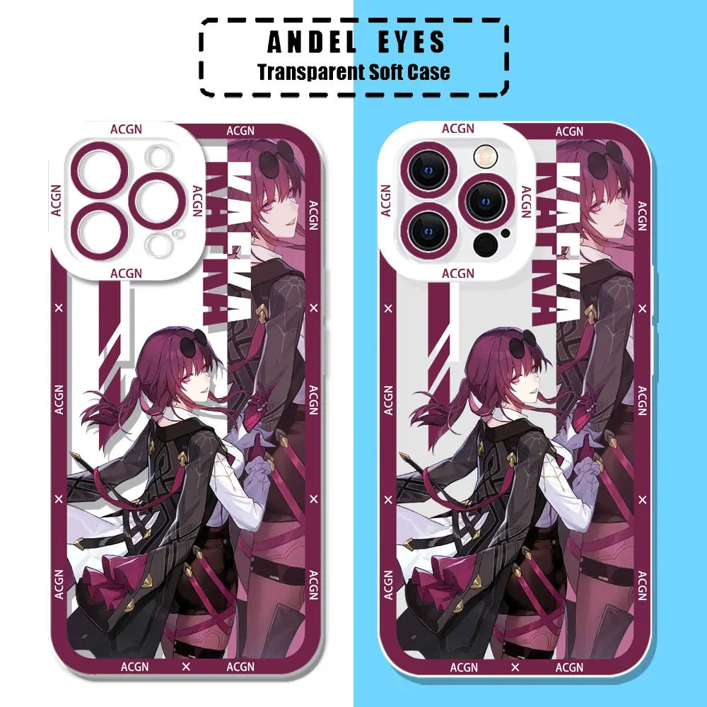 Honkai Star Rail Honkai Impact Case For Motorola MOTO G73 G72 G71 G60S G53 G52 G32 G30 G22 G9 Edge 40 Pro Plus Transparent Cover