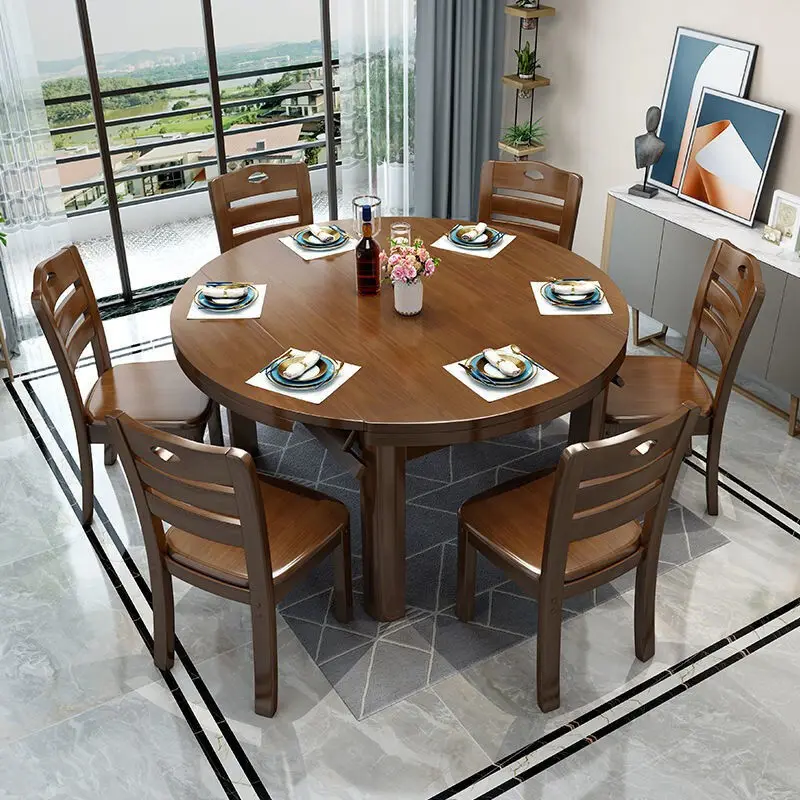 Бытовой квадратный и круг двойного назначения, стол обеденный, складной, небольшая квартира.