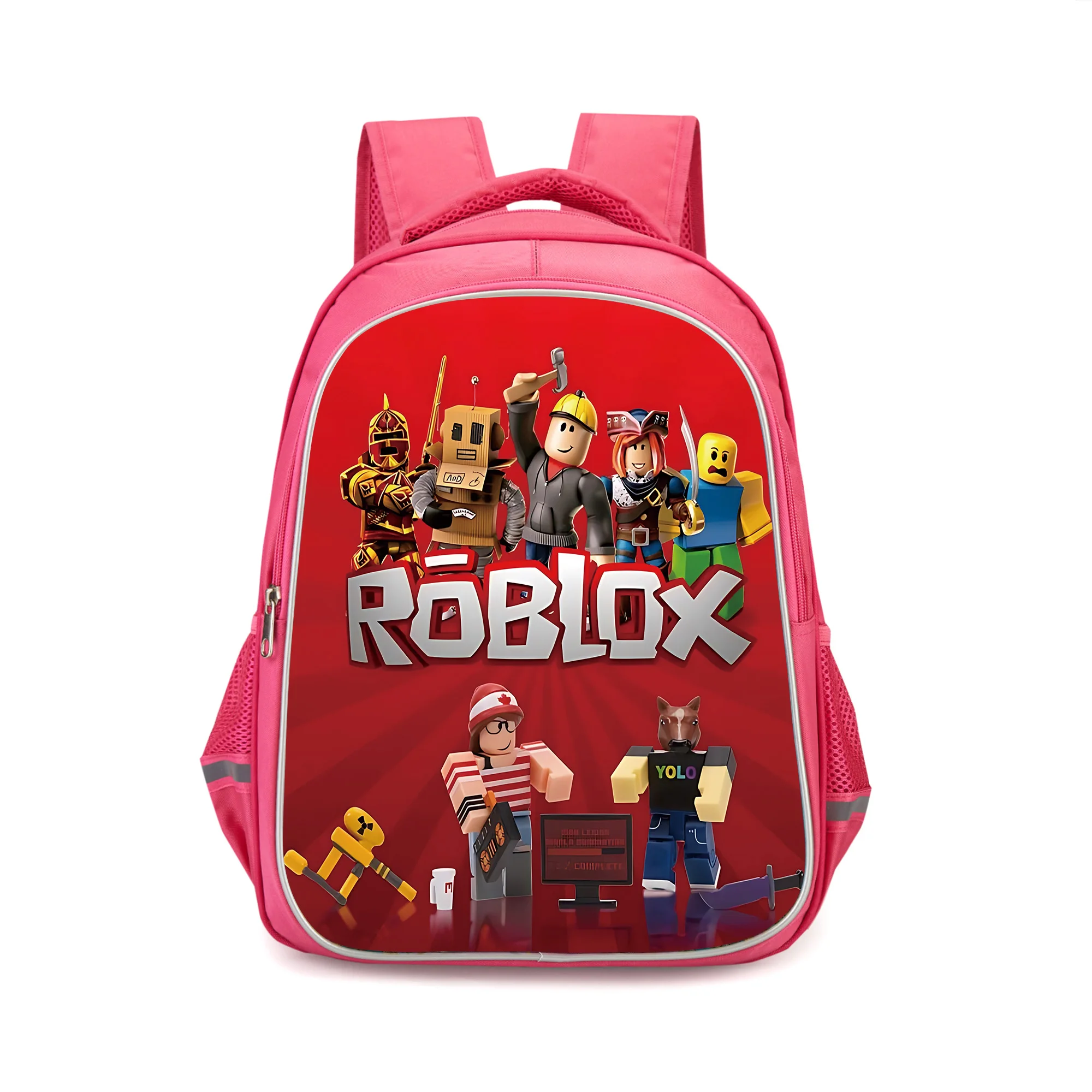 Hot Game-R-robloxs Child Backpacks Girls Student Birthday Gift School Bags Camping Durable Rucksack