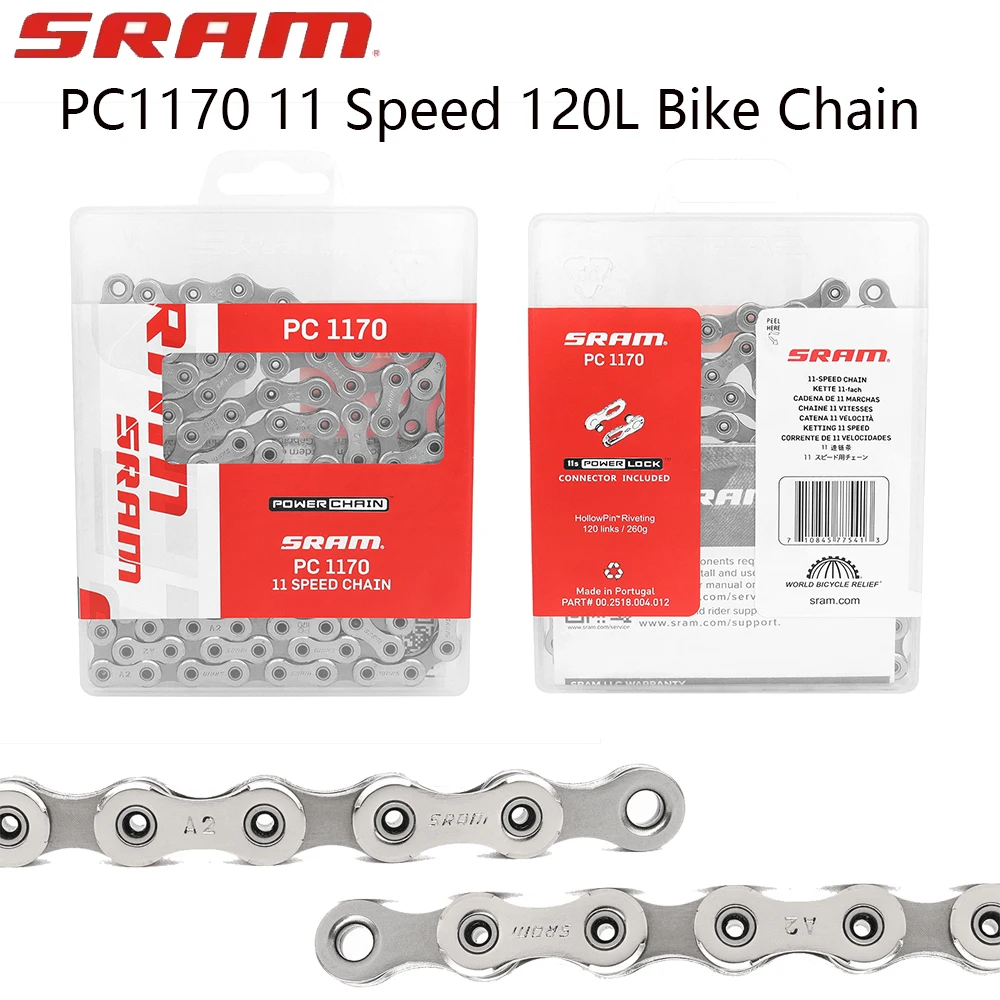 SRAM PC1170 11 Speed 120 Links With Quick-link Bicycle Chain For MTB Mountain Bike Original Bicycle Parts