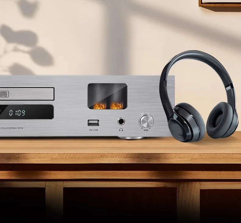 Suqiya reprodutor de cd de nível de alta fidelidade, alta fidelidade, sem perdas, bluetooth player de cd puro, reprodução usb, tubo de fone de ouvido