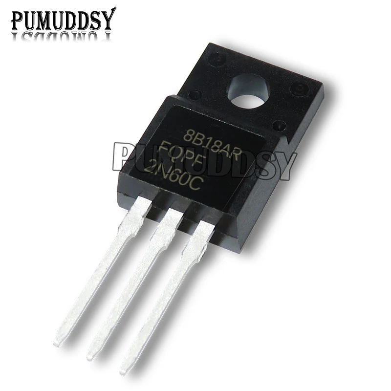 10PCS/LOT FQPF2N60C FQPF4N60C FQPF5N60C 2N60C FQPF7N60C FQPF8N60C FQPF10N60C FQPF20N60C Transistor TO-220F TO220F FQPF2N60