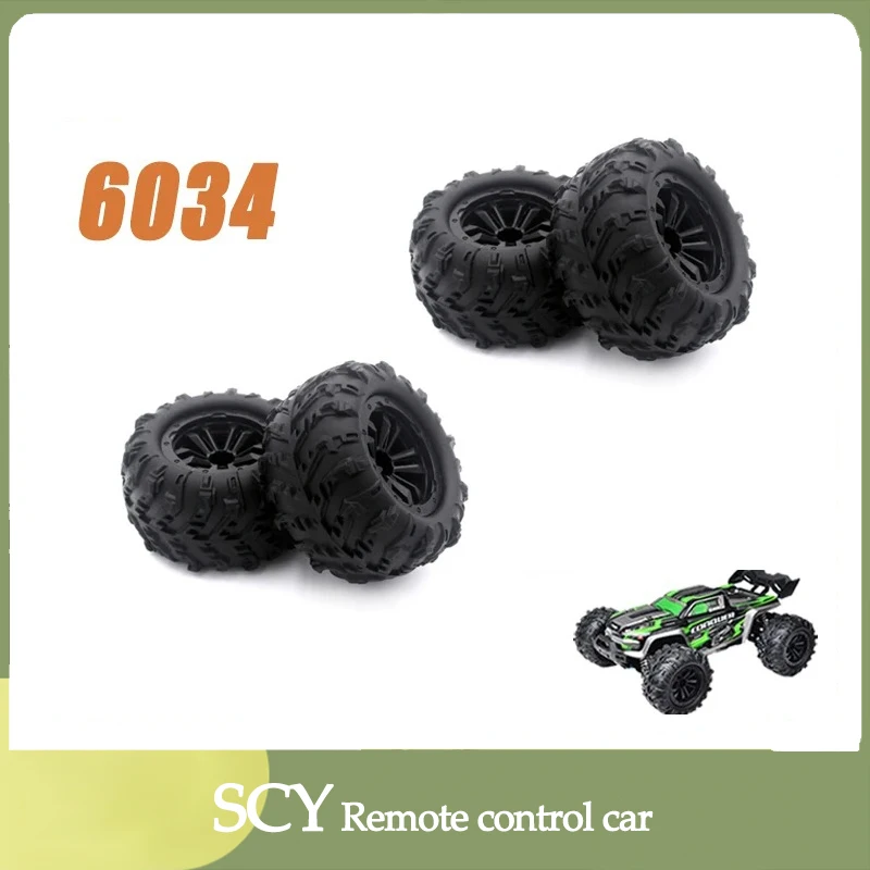 

SCY 16102 1/16 RC Car Original Spare Parts 6034 tire 4pcs Suitable for SCY 16101 16102 Car Be worth having