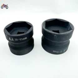 Motorcycle Scooter Clutch Disassembly Repair Tool 39-4mm Double-headed GY6 Pulley Nut Socket Wrench 43-46mm 1/2