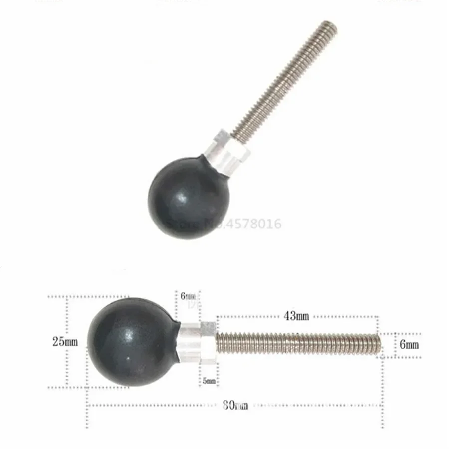 6 سنتيمتر 9 سنتيمتر 15 سنتيمتر الألومنيوم مقشر سبائك مزدوجة المقبس الذراع ل 1 بوصة تحميل كروي قواعد محول تصاعد قاعدة حامل