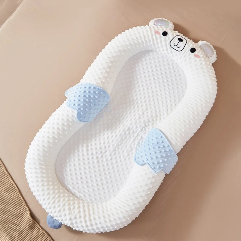 

Baby Crib, Bed in Bed Portable Sleeping for Newborns Anti Startle and Jumping Biomimetic Bed Anti Pressure Sleeping for Babies