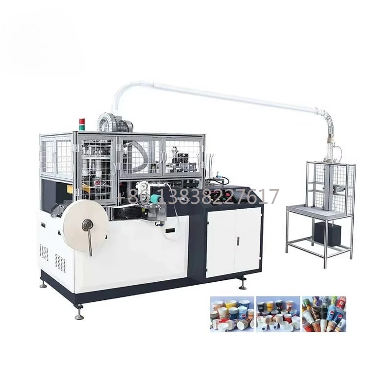 Paper Cup Making Machine & Production Machine, Ideal for Tea and Ice Cream Cup Manufacturing
