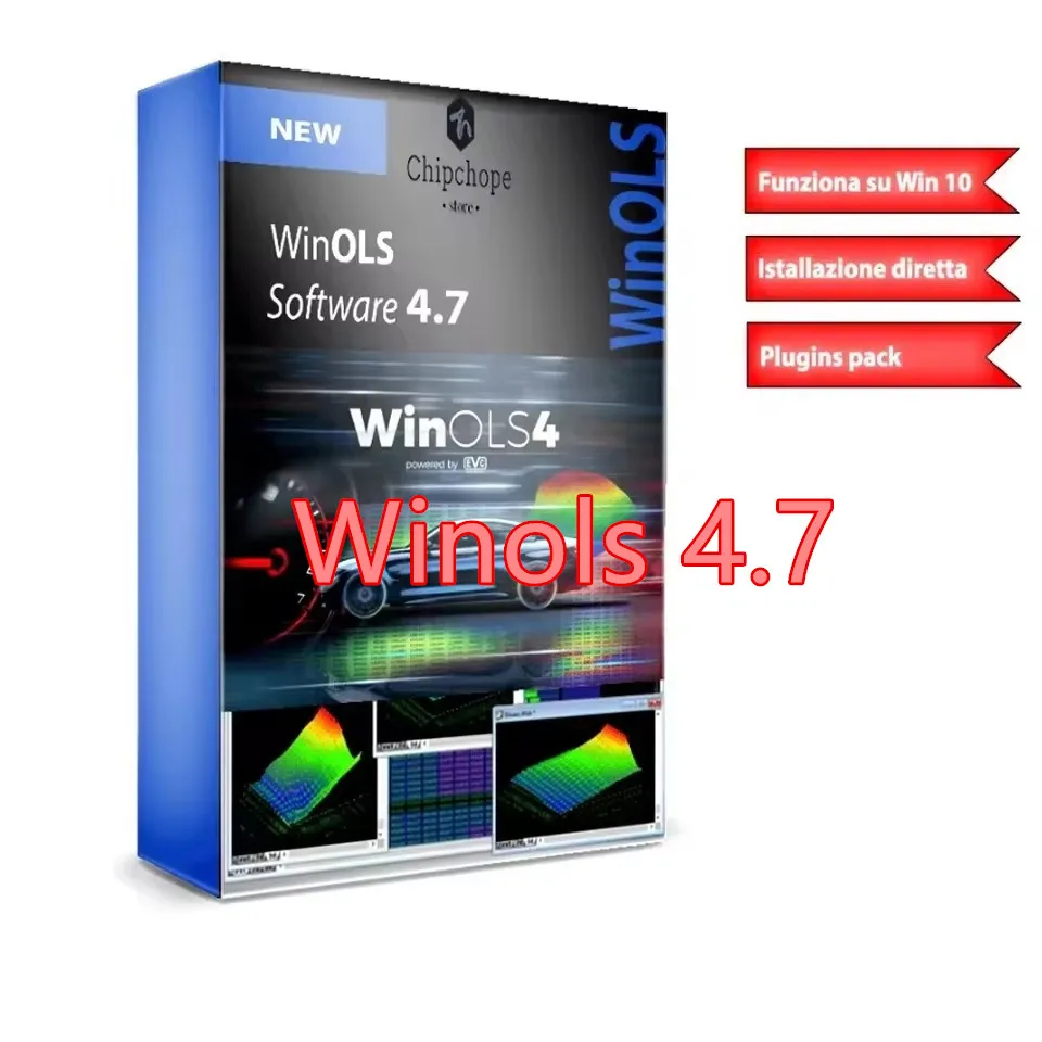 Newest Winols 4.7 Auto Repair Software for Windows 10/11/2025 Vehicle Diagnostic Tool Included with Alldata10.53 Latest Version