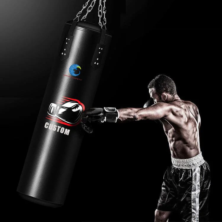 Factory Sales Punching Bag Boxing Best Pu Leather Punching Bag Pro Heavy Fighting MMA Sandbags for Fitness Competitions Training