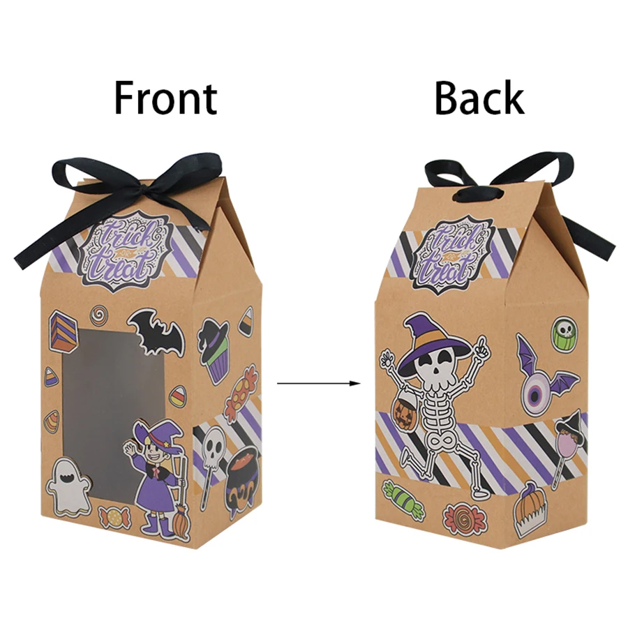 Halloween Cardboard Gift Boxes, Treat Packaging