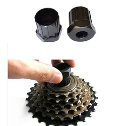 Bicycle Cassette Flywheel Removal Wrench Freewheel Lockring Remover Removal Repair Tool 12 Teeth Durable Carbon Steel Wrench