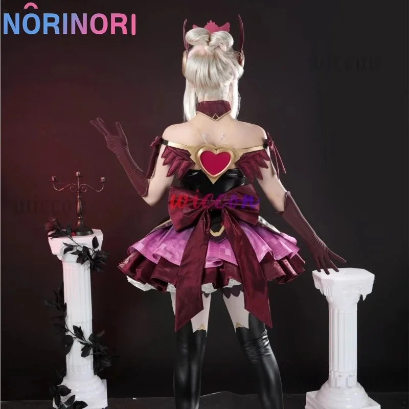 

ЦиУ Джуно Косплей Костюм Черная Волшебная Девушка Сексуальная Милая Униформа Хэллоуин Вечеринка Ролевая Игра Наряд Женская Ролевая Одежда Одежда