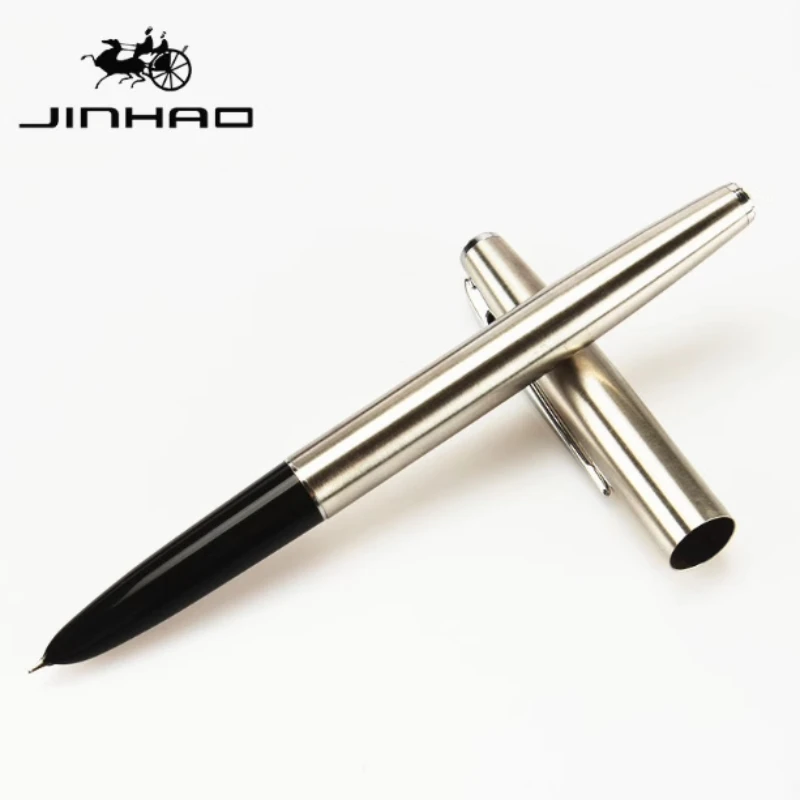 

Jinhao Classic 911 Metal Student Pen All-steel Extra-fine Office Calligraphy Practice Writing Signature Pen Iridium Gold Pen