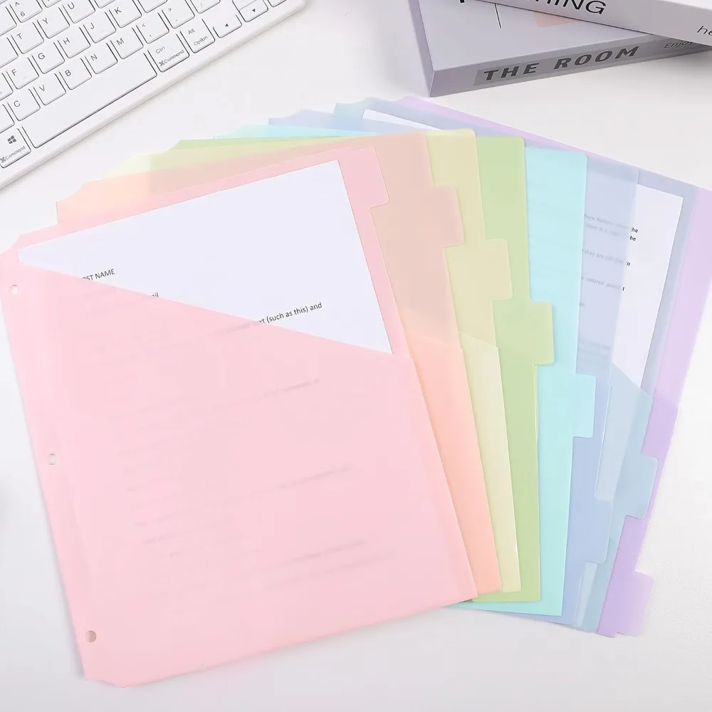 8 divisori per raccoglitori A4 - Tab Divider A4 recensione e prezzo