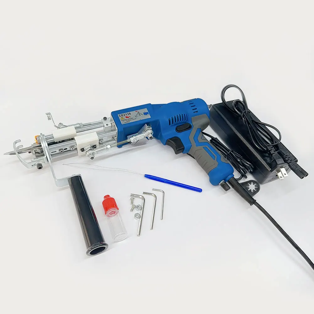 2026 Latest Quietest 2-in-1 Tufting Machine Shuttleless Loom with Light Brushless DC Motor AK-V Tufting Gun for Weaving