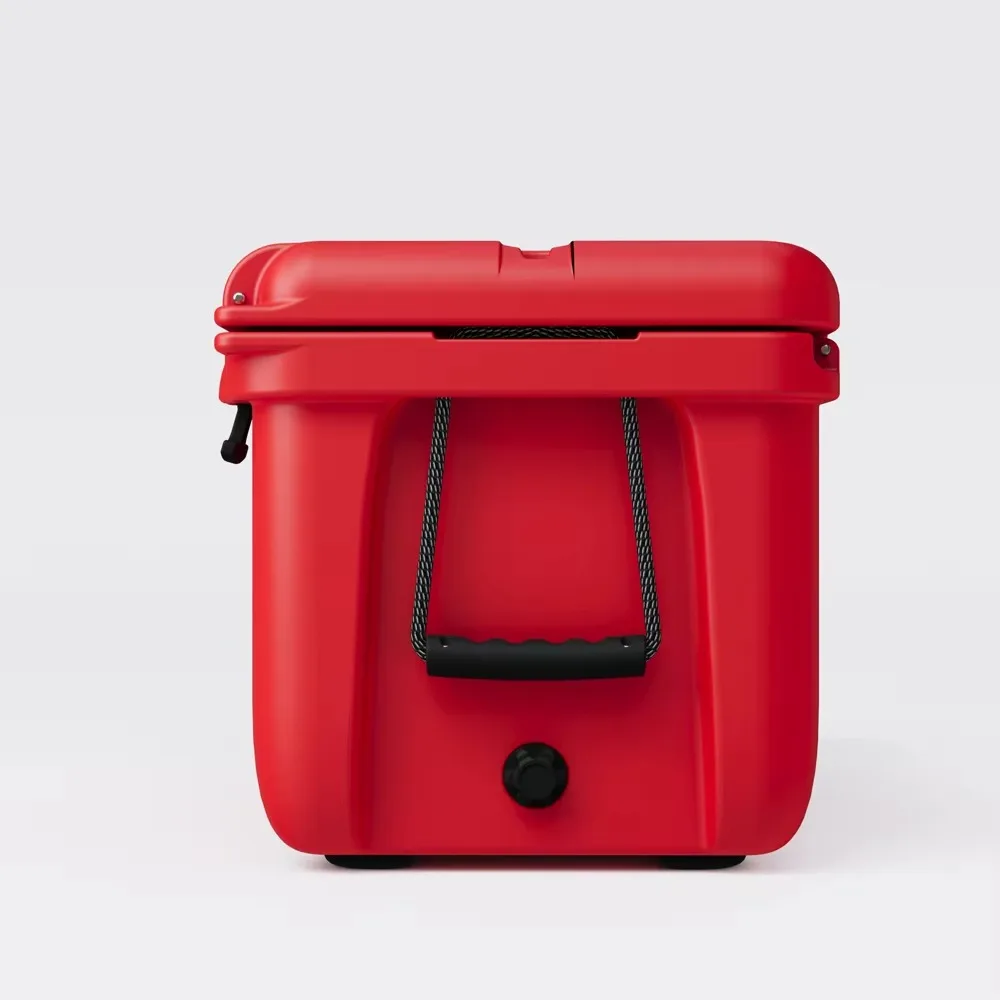 Factory 35L Portable Insulated PE Insulation Box Waterproof Outdoor Rigid Rotomolded Hunting Wine Storage Cooling Box - view 3