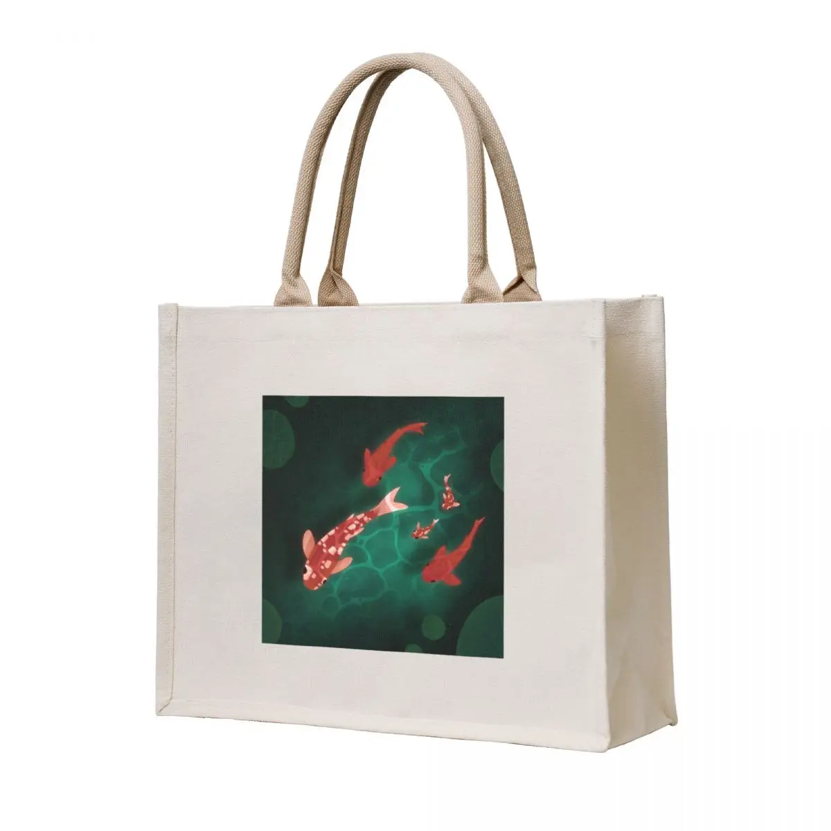 

Fish family swim session Tote Bag Women's handbag custom bags tote bag screen
