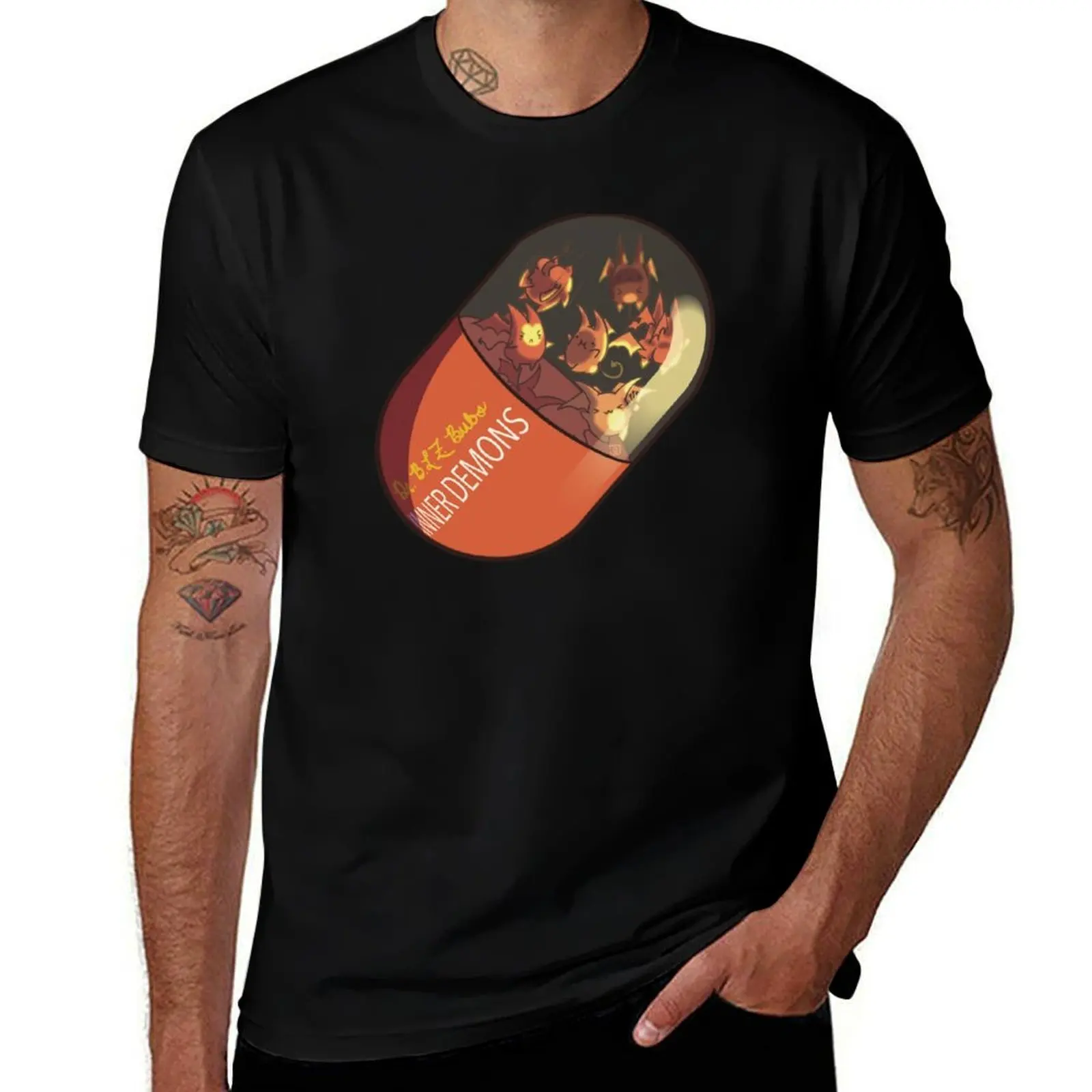 Inner Demons Capsule T-Shirt Fashion Casual Short Sleeve T-Shirt