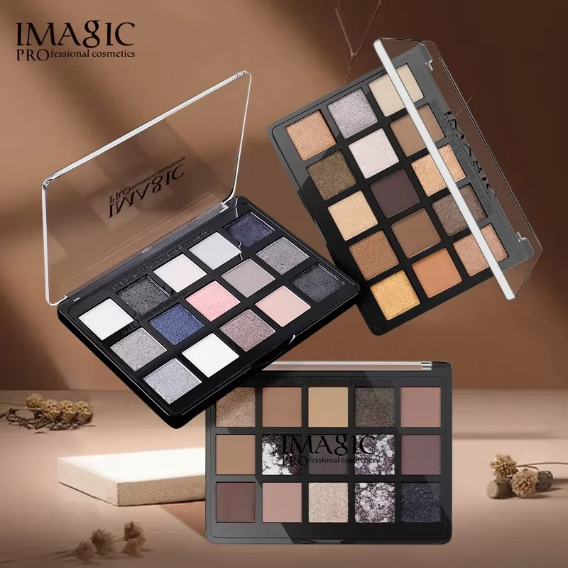 Imagic 15 Kleur Oogschaduwplaat Parel Mat Modestuk Geschikt Voor Verschillende Make-Up Looks