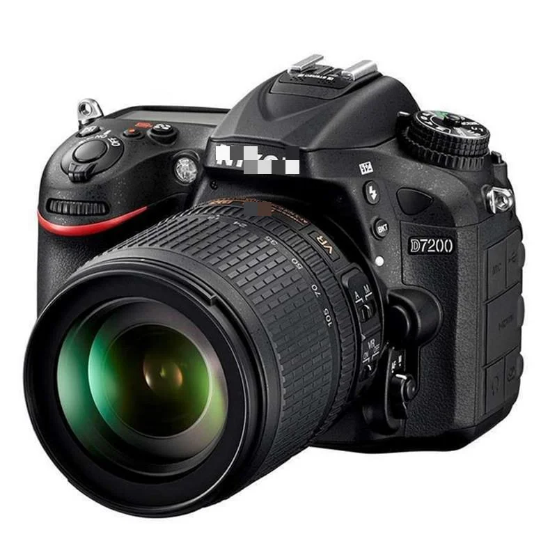 

High Quality & Affordable Brand Professional Digital SLR Camera - 1080p HD D7200 with 18-55vr Anti-Shake Lens, Battery & Charger