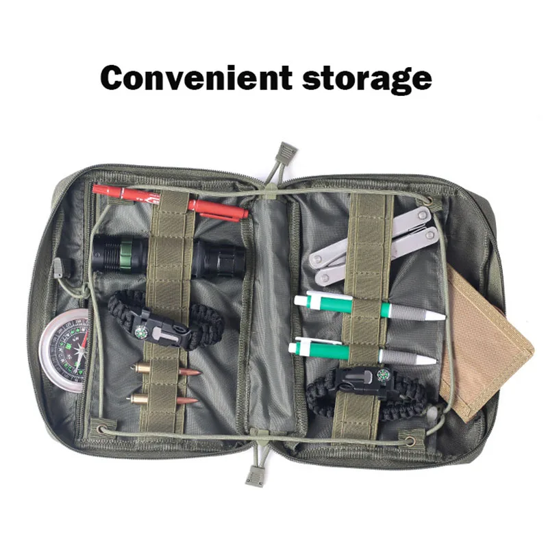 Multifuncional Tactical Pocket Bag, Travel Tool Bags, Organizador de segurança militar, Acessórios profissionais ao ar livre Hardware