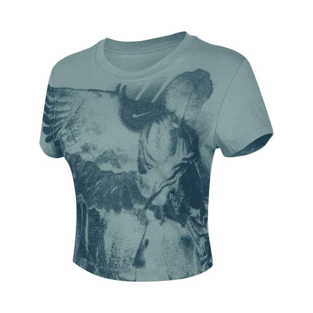 

NIKE 2025 Women's AS W NSW NK CHLL KNT CRP TEE O Knitted T-shirt HV5001-017