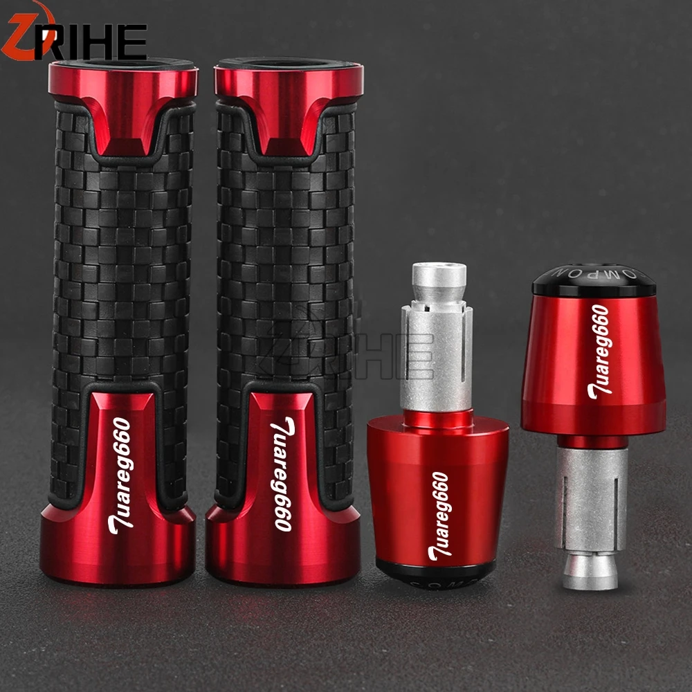 

Motorcycle 22MM Handlebar Grips Ends 2022 2023 2024 Accessories FOR Aprilia Tuareg 660 Tuareg660 Handle Bar Cap Grip End Plugs