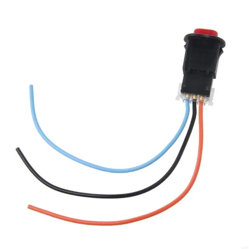 X6HF دراجة نارية خطر الضوء التبديل مزدوج تحذير المتعري الطوارئ إشارة LampButton