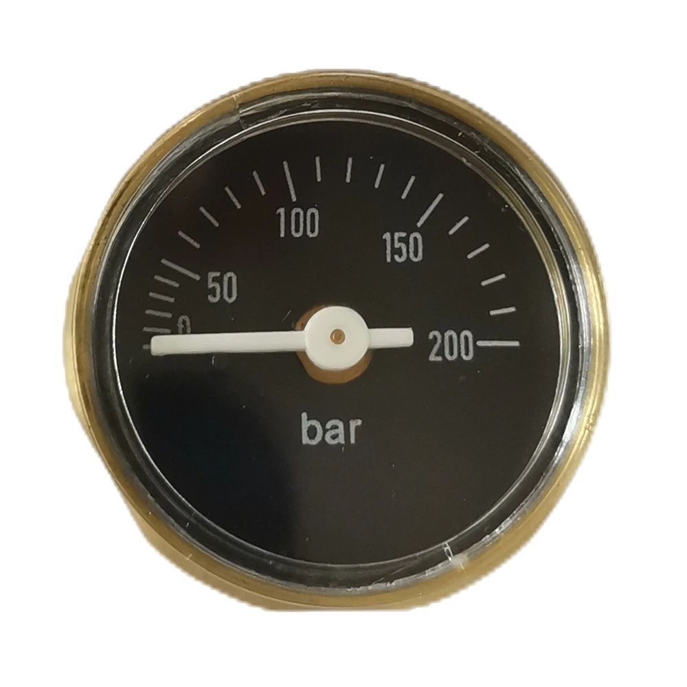 FX Accessories Air Manometer G1/8 Thread Pressure Gauge 200Bar 300bar 28mm Diameter