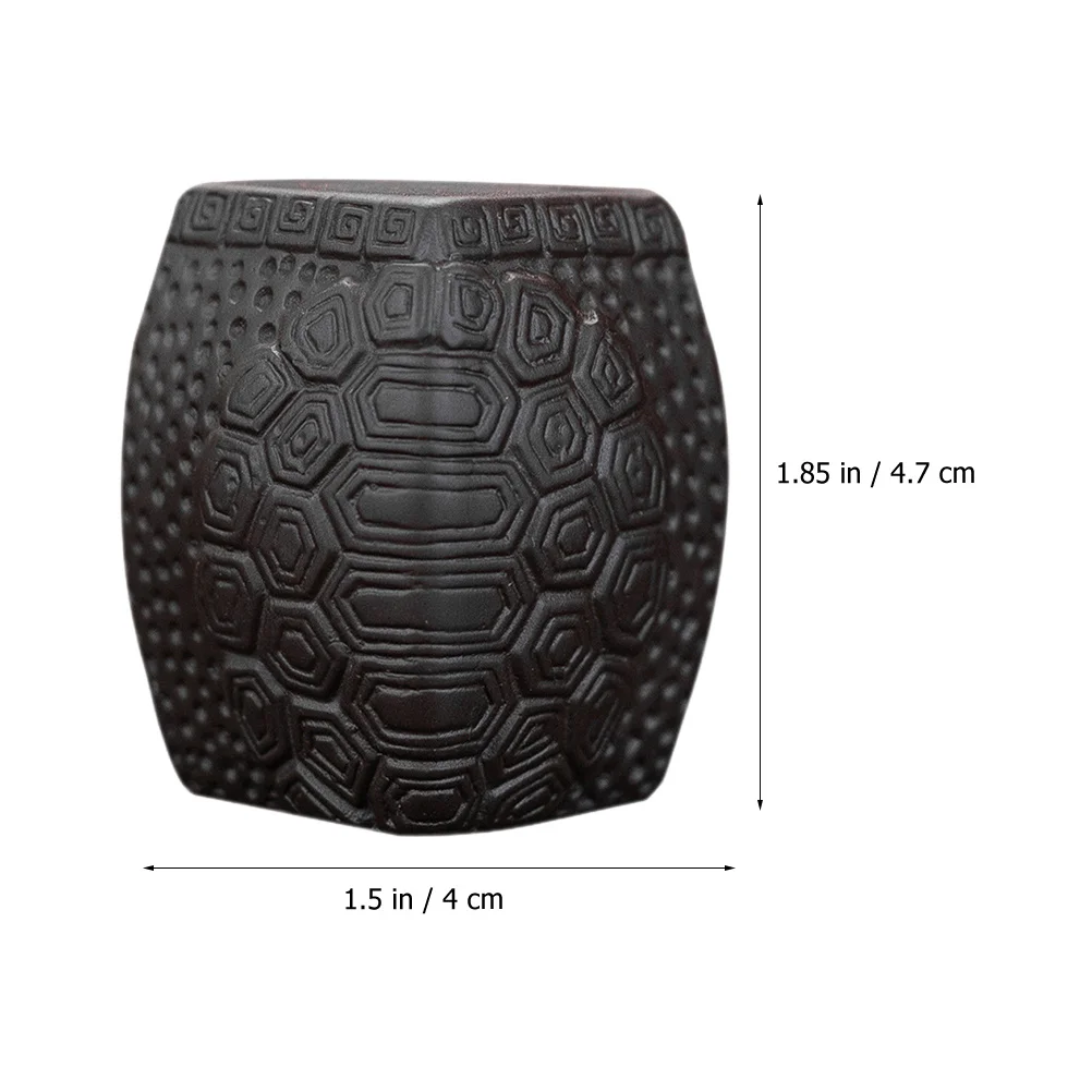 

1pc Purple Clay Teapot Lid Holder Exquisite Tea Table Accessory Vintage Stand For Home Office Hotel Tea Room Supplies