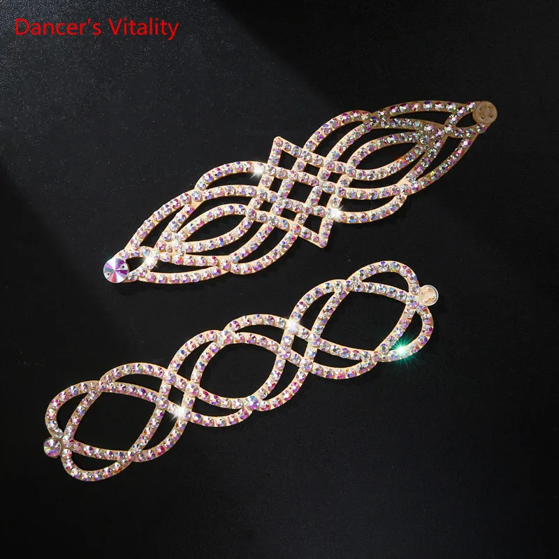 Belly Dance Bracelet High-end Elegant Mittens  Female Adult  Exquisite Performance Rhinestone Matching Accessories