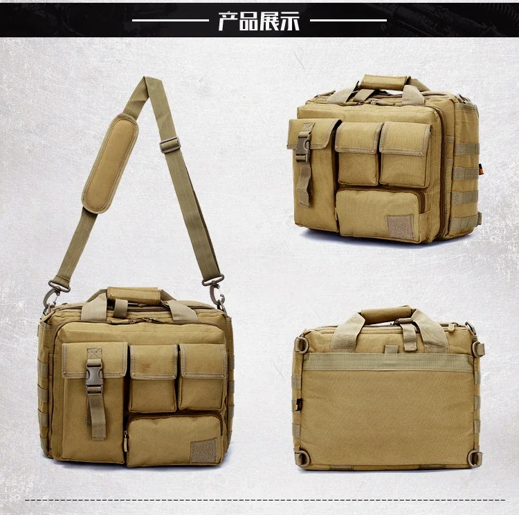 Fashion Nylon Men's Briefcase tote 15.6"laptop bag Business Case men Handbag male shoulder bag