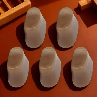 

5Pcs Flute Colloid Mute Pads Professional Easy Install Replacement Small Size Portable Convenient Flute Button Accessories