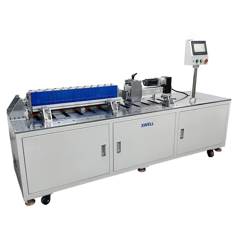Customized On Demand 2Kw Power Ac220V/50Hz Prismatic Cell Stack Pressing Machine Battery Stack and Compress Machine