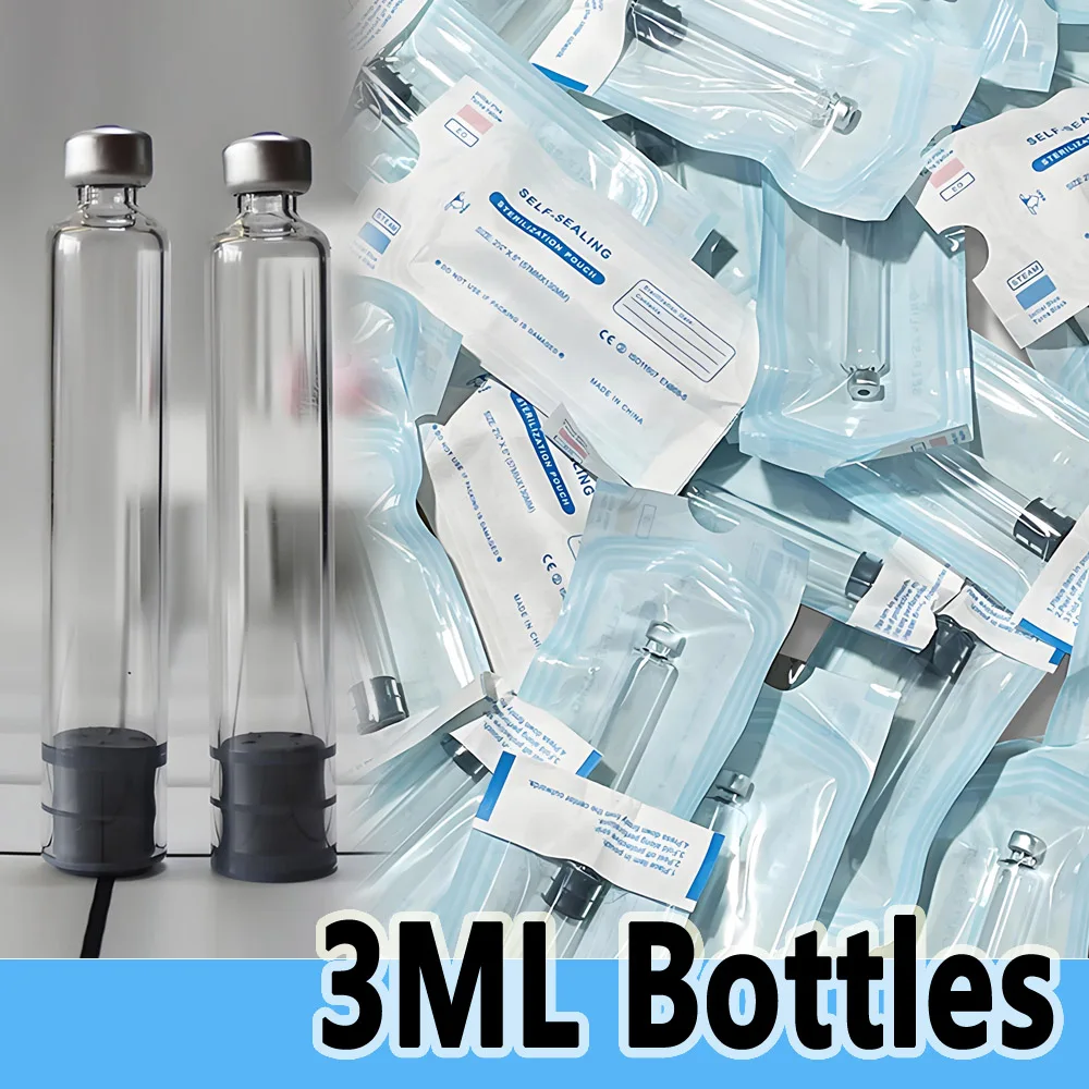 Sterile 3ml Insulin cartridges Empty Cassette Bottle for Insulin Injection Pen Individual Packaging Medical Aesthetics Tool Pen