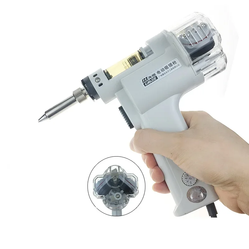 Soldering Iron S-997p With 110v/220v Vacuum Pump And Double Suction Pump, 100w Suction Welding Gun