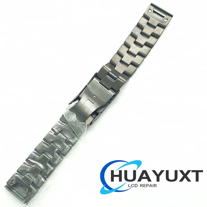 Original 22mm Titanium DLC Coating For Garmin D2 epix Pro Fenix 5 6 Pro 7 MARQ Fenix 8（47mm）