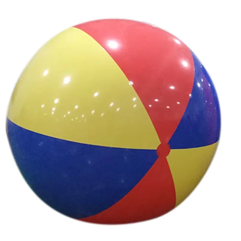 80cm/100cm/150cm Giant Inflatable Beach Ball Pool Play Ball Large Inflatable Colorful Ball Toys for Children